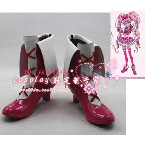 Pretty Cure Melody Halloween Cosplay Boots Shoes S008