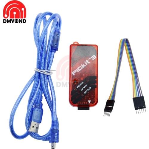 PICKIT3 PIC KIT3 PICKIT 3 Programmer Offline Programming PIC Microcontroller Chip Monopoly Without PIC Programmer adapter Seat