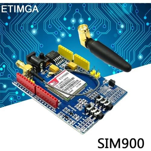 SIM900 GPRS/GSM Shield Development Board Quad-Band Module For Arduino Compatible