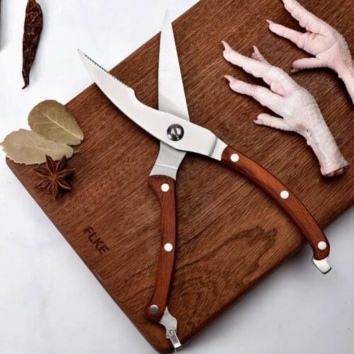 Heavy Duty Stainless Steel Kitchen Shears Sharp Chicken Poultry Bone Scissors Kitchen Accessories