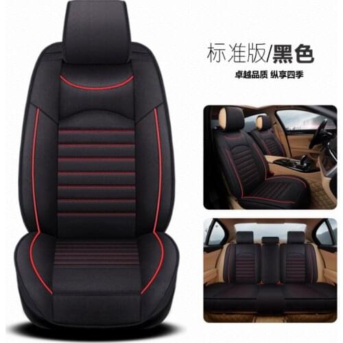 Car travel 2017 news Luxury leather car seat cover universal seat Covers for Opel Astra honda cars cushion car accessories style