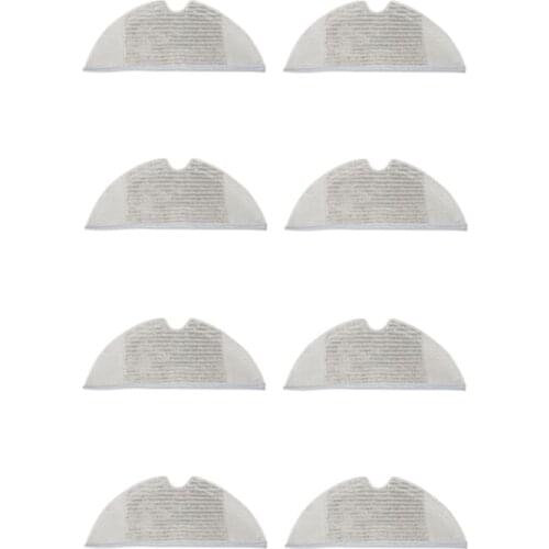8Pcs Mop Cloth for Xiaomi Mijia 1C Robot Vacuum Mop , Robotic Vacuum Cleaner Accessories Replacements