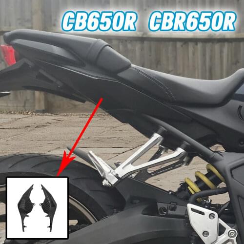 Carbon Rear Passenger Seat Cover Side Panel Fairing Cowl For Honda CBR650R CBR CB 650 R 2019 2020 CB650R Accessories Motor