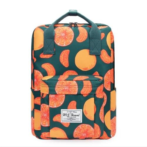 Teenagers Girls Big Cute Laptop Backpack Fashion 2021 New Women Canvas Backpacks Waterproof School Bags