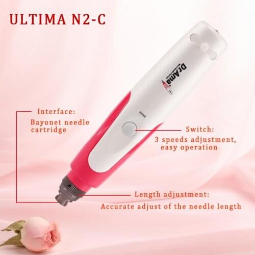 Derma Needle Pen Cartridge Needle Tips N2 Machine Electric Micro Derma Rolling Stamp Therapy Beauty Tool Face Instrument dr pen