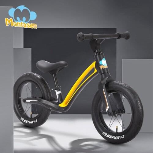 Children Balance Bike Lightweight Magnesium Alloy Baby Cycle Walking Learning Mini Bikes 12 inch Bicycle for 2-6 year Old child