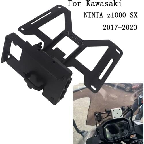 For Kawasaki NINJA z1000 SX Z1000SX 2017-2020 Motorcycle Navigation Bracket Mobile Phone USB Charging
