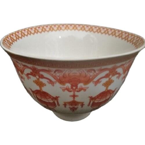 Chinese old porcelain Pastel porcelain bowl