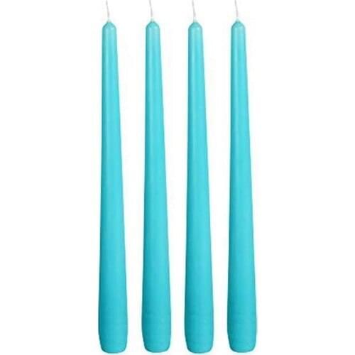Mumvemum 4 Lu Turquoise Taper Candlestick Candle
