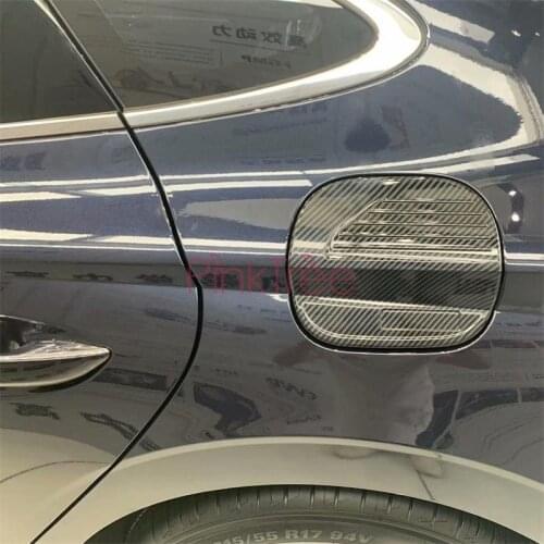 For Hyundai Sonata Sensuous DN8 2019 2020 ABS Fuel Tank Cap Cover Trim Car Styling Accessories