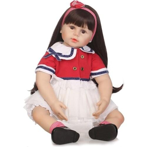 NPK Latest new boneca reborn babies hot toys for kids soft bebes reborn silicone touch Children Birthday Gift Bebes Reborn Dolls