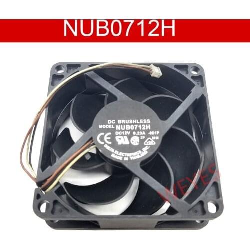 Brand new for NUB0712H 7CM/ 12V 0.23A 7025 Motor protection cooling fan