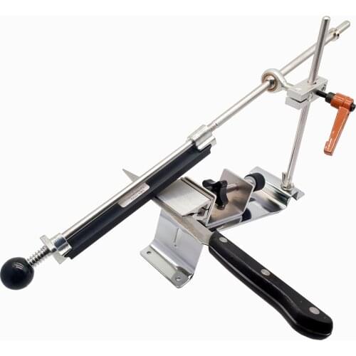 Ruixin Pro Knife sharpener system with 360 degree reversal clip Constant angle Grinding tools Grinder machine with 4pcs stones