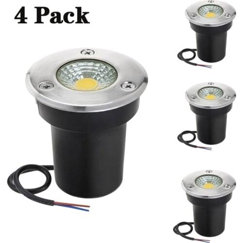 LED Underground light 3W 5W 10W COB Floor Lamp Outdoor Ground Spot Landscape Garden Square Path Buried Yard 85-265V DC12V IP68