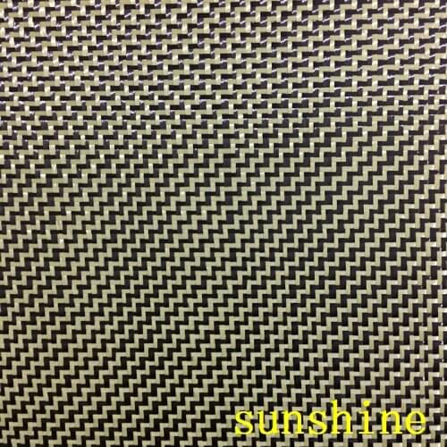 Carbon Fiber fabrics Aramid Cloth 185g/m2 Fabric Twill Woven W Sharp