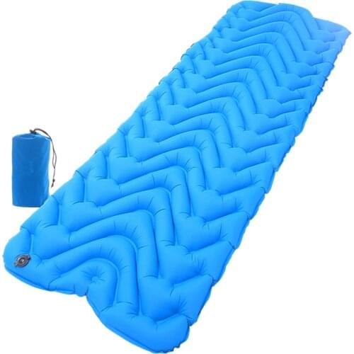Ultra-Light Outdoor Automatic Inflatable Sleeping Pad Tpu Camping Tent Inflatable Cushion Camping M-Type Insulation Insulation M