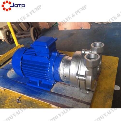 High Efficiency 2BV2061 The Whole Set Stainless Steel Liquid Ring Cow Milk Vacuum Pump