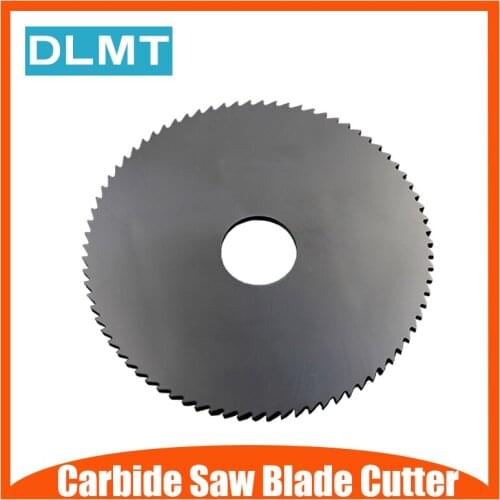 1pcs Circular Saw Blade 125mm 0.5 0.8 1.0 1.5 Carbide Round Milling Saw Cutter 80T CNC Cutter Knife Metal Slotting Cutting Tool