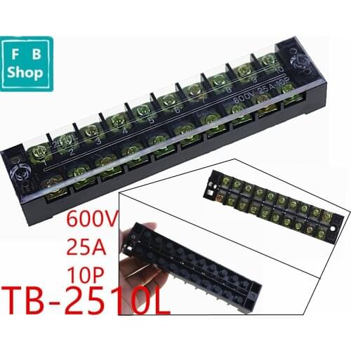 1PCS Connection terminal TB-2510 combined connection terminal line terminal link (25A.10 bit)
