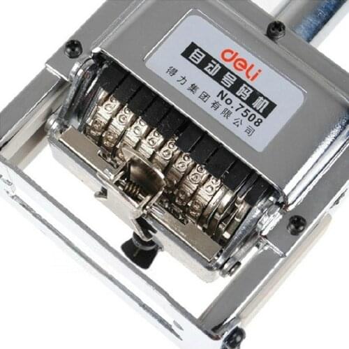 7508 marking machine printing production date price automatic batch number 8-digit seal manual pager