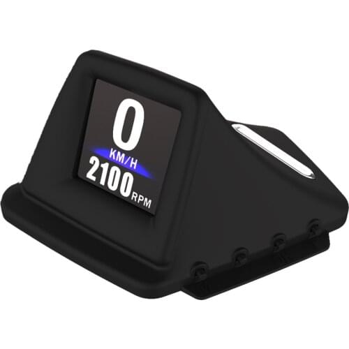 AP-1 Car HUD Head Up Display Digital GPS Speedometer Odometer with Overspeed Alarm