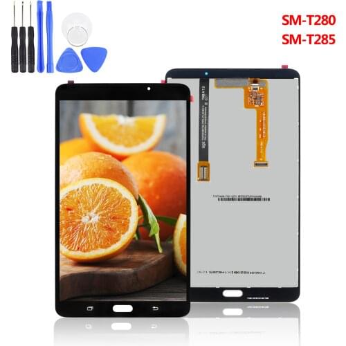 For Samsung Galaxy Tab A 7.0 2016 T280 T285 LCD Display With Touch Screen Digitizer SM-T280 SM-T285 LCD Screen Panel Test