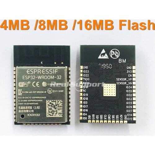 ESP32-WROOM-32 ESP-WROOM-32 4MB 8MB 16MB Flash Memory Espressif Original