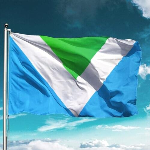 The International Vegans Flag 5x8FT banner 100D 150X240CM Polyester brass grommets