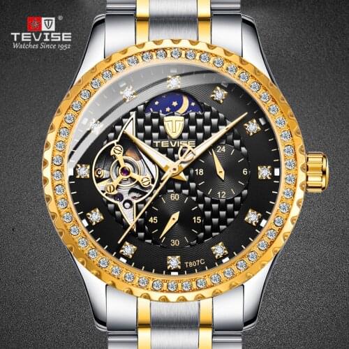 GUBANG Mens Gold Watch