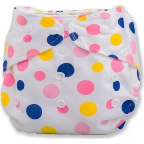 NEW 5 Diapers + 10 Pcs Inserts Reusable Adjustable Cotton Soft Baby Mesh 7 Type Trx0054