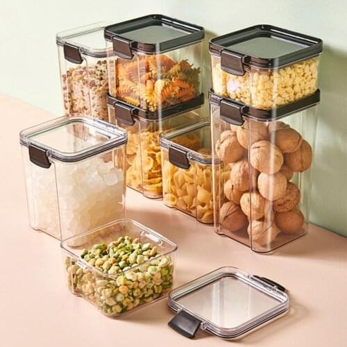 Lightweight Sturdy Large Opening Sealed Jar Eco-friendly Kitchen Supplies