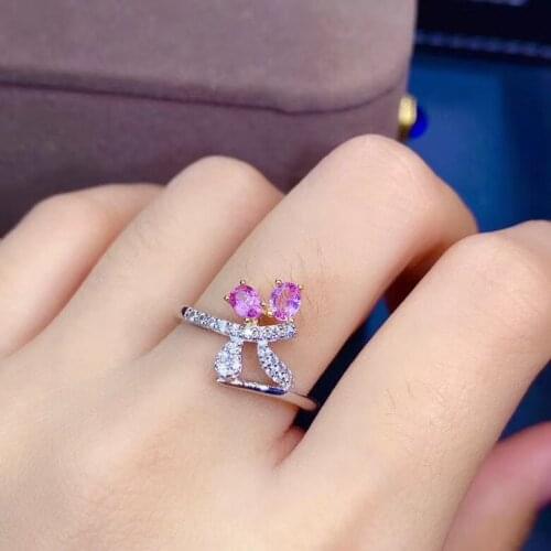 Top Quality 925 Sterling Silver Sapphire Gemstone Wedding Engagement Rings for Women Fine Jewelry Gift Wholesale