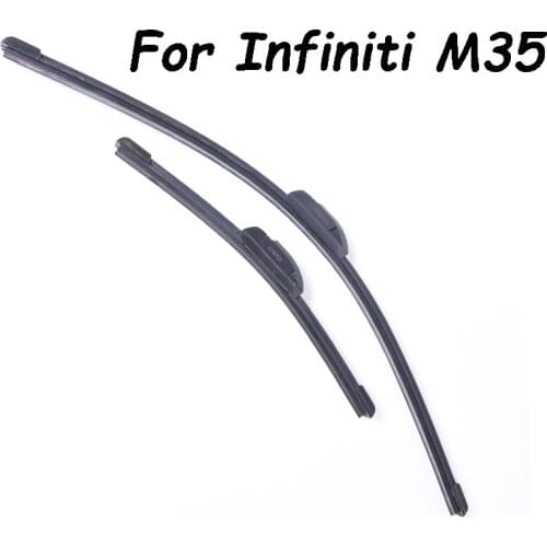 Front Wipers Blade For Infiniti M35 From 2006 2007 2008 2009 2010 Windscreen Wiper Wholesale Car Accessories