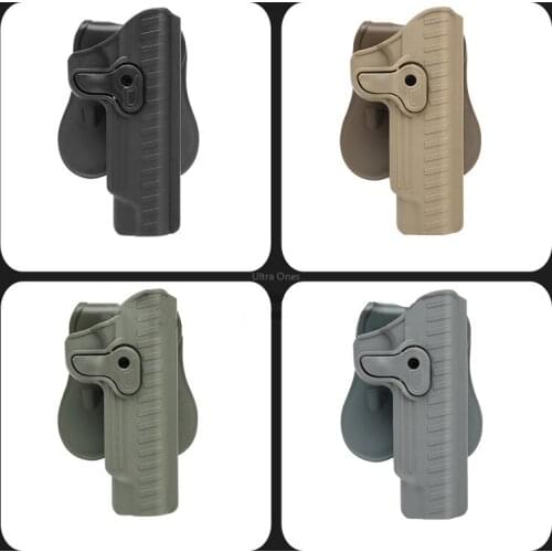 Tactical Military Gun Holster Case for Colt 1911 Shooting Airsoft Paintball Cs Combat Gun Pouch Training Hunting Pistol Holsters