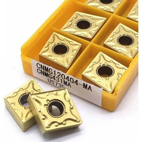 CNMG120404 VP15TF CNMG120408 UE6020 Carbide Inserts Lathe Cutter Turning Tool CNC Machine Cutting Tools Tungsten Carb