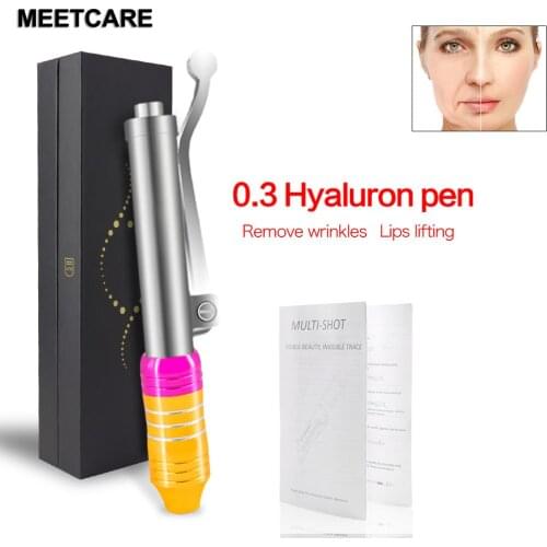 High Quality 0.3 Hyaluronic Injection Pen Massage Atomizer Pen Kit High Pressure Acid Micro Guns Anti Wrinkle Syringe Needle