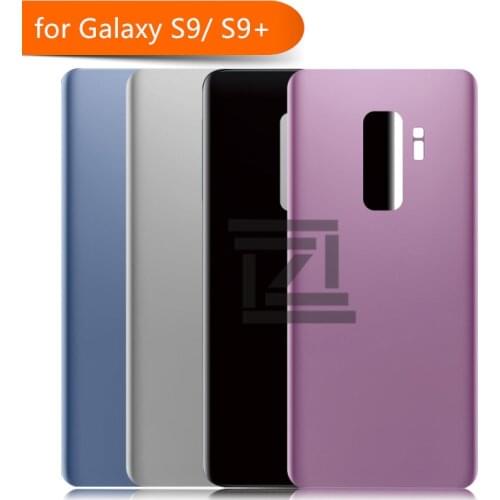 For Galaxy S9 G960 S9 Plus G965 Battery Back Cover for Samsung Galaxy S9 Glass Rear Door Housing Cover Replacement Repair Parts