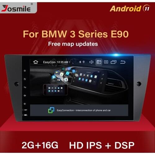 2GB IPS DSP 1 Din Android 11 Car Multimedia Player For BMW E90/E91/E92/E93 3 Series Radio GPS Navigation Stereo Audio head unit