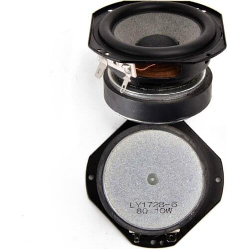 SOTAMIA 2Pcs 2.75 Inch Midrange Tweeter Speaker 8 Ohm 10W Home Theater Sound Amplifier Speaker Neodymium Rubber Side Loudspeaker