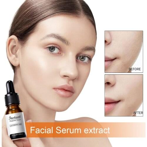 Instant Perfection Serum Lactobionic Acid Face Solution Serum Remover Wrinkle Anti-Aging Oil-Control Whitening Face Serum