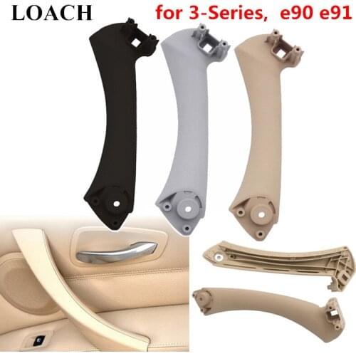 For BMW 3Series E90 E91 335 330 328 325 320 318 316 Car Interior Door Handles Pull Trim Cover Parts Inner Doors Panel Handle Bar
