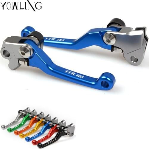 For YAMAHA TTR250 TTR 250 1993 1994 1995 1996 1997 Motocross dirt bike CNC Pivot Brake Clutch Levers TTR250