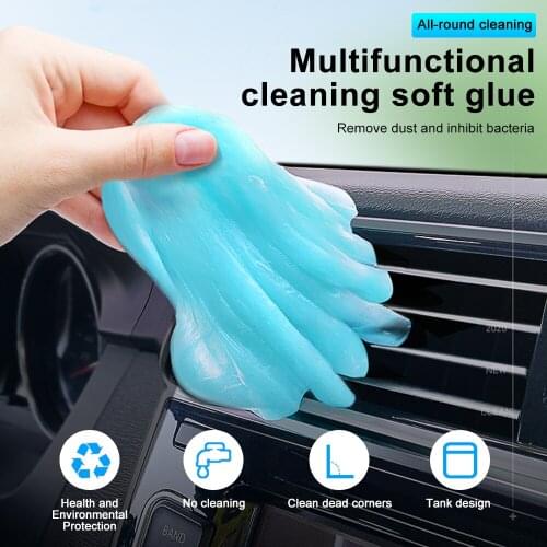 Car Wash Interior Car Cleaning Gel Slime For Cleaning Machine Auto Vent Magic Dust Remover Glue Car Seat Clean Tool Dust Clean