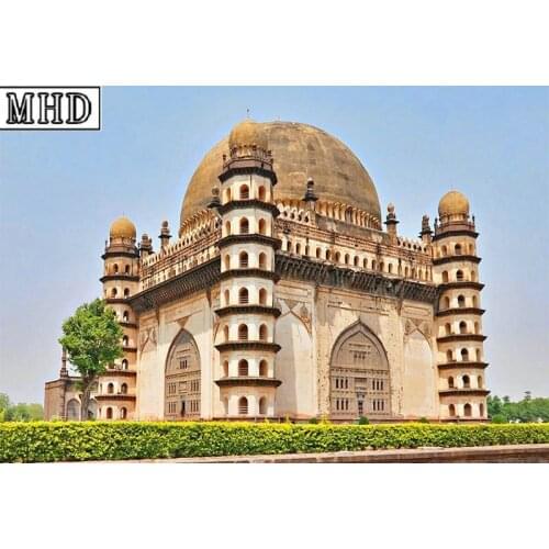 Church pattern 5d diy diamond painting cross stitch landscape 3d diamond mosaic handmade art home decoration gift