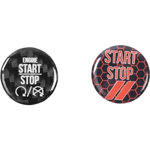 Engine Start Stop Button Switch Decoration Cover Trim for Dodge Challenger/Charger/RAM 2010-2021 Durango 2014-2021