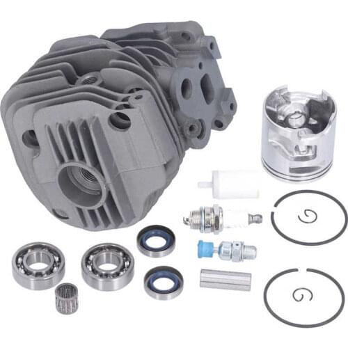 Cylinder Kit 51mm Cylinder Piston Bearing Oil Seal Kit for Husqvarna Partner K750 K760 Cutoff Concrete Saw Parts