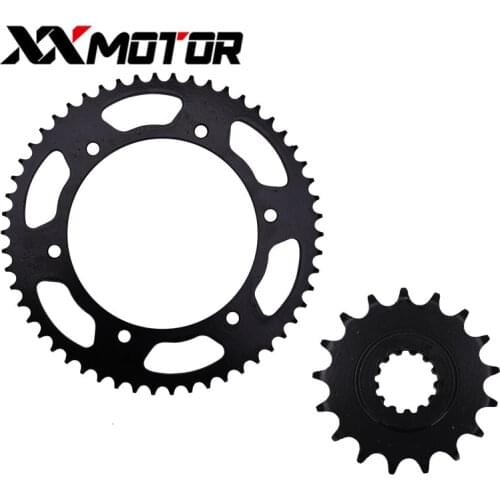 A Set Front And Rear Chain Sprocket Gear Disc Wheel Kit For Honda CBR250 MC19 CBR250RR CBR250R 1988 1989 Motorcycle Accessories