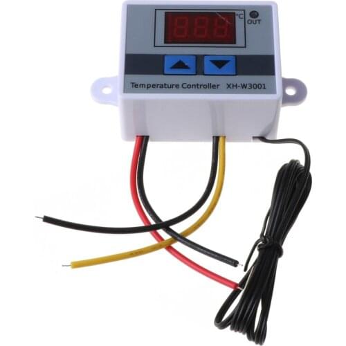 H7JB W3001 AC 110V-220V Temperature Controller Thermostat Switch Digital LED Display