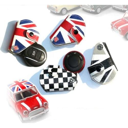 Fashion Smart Remote Car Key Fob Shell For BMW Mini Cooper R56 3 Button Remote Keyless Entry Auto Car Key Case