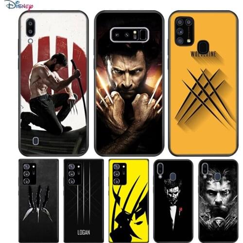 Wolverine Marvel For Samsung Galaxy Note 20 10 9 8 Plus Ultra Lite M31 M31S M10 M20 M02 M30 M40 Soft Phone Case